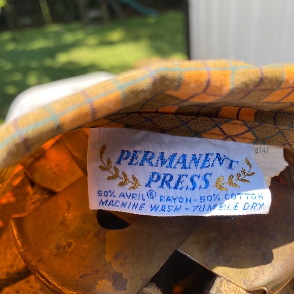 Vintage Permanent Press 60’s Checkered Dress - Picture 4 of 6